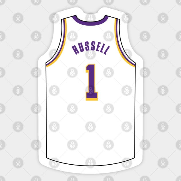 Dangelo russell jersey sales